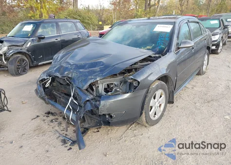 2010 Chevrolet Impala Lt из США, поврежденный, VIN 2G1WB5ENXA1123034